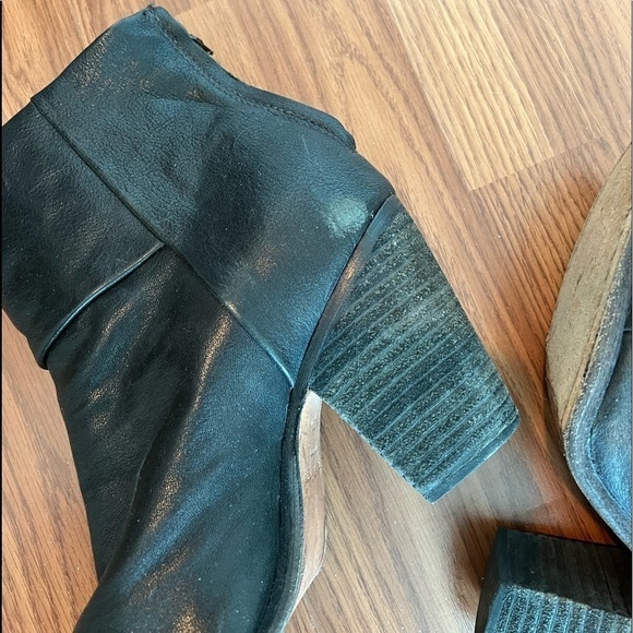 Rag & Bone Women's Classic Boots Booties Black Leather Size 38 - Picture 8 of 16